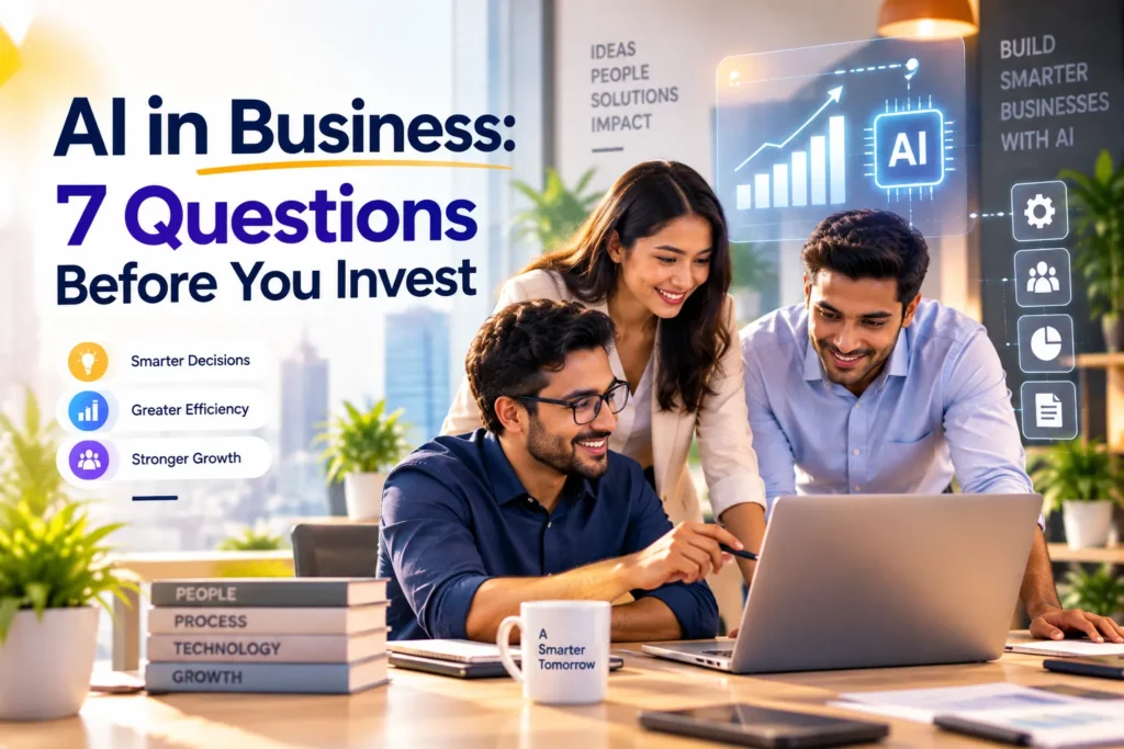 AI in Business: 7 Questions Before You Invest